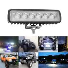 High Performance 6LED Work Light Bar for SUV Truck Boat Waterproof 18W Power