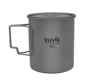 Kuvik Titan Topf mit Deckel 750ml (25,4 oz) - Ultraleichter und kompakter Topf - Bild 1 von 9