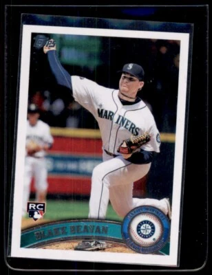 2011 Topps Update #US327 Blake Beavan Rookie - Image 1 of 2
