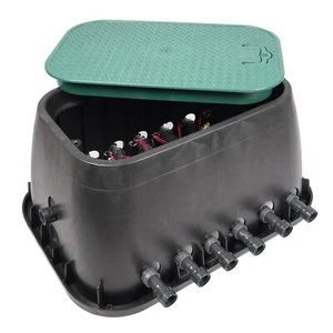 Distributore con box valvole per 2-12 stazioni con valvola a sfera irrigazione giardino - Foto 1 di 40