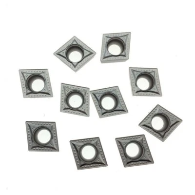 10Pc CCMT09T304-MT LF90 CNC Tool Cermet Turning Inserts CCMT32.51 For hard steel - Image 1 of 2