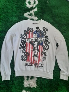 Mens Philipp Plein Alex Monopoly Jumper XL C - Picture 1 of 10
