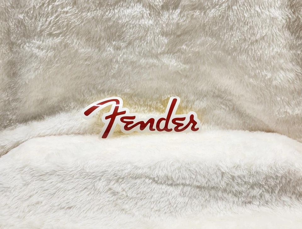 Fender Guitars "RED" Sticker - Image 1 of 1