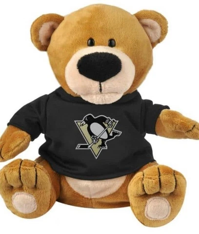 Pittsburgh Penguins Loud Mouth Mascot Music Speaker [NEW] Bear Stuffed Stream Cover