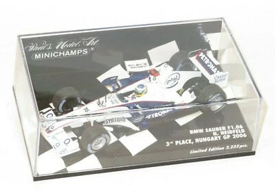 1/43 BMW Sauber F1.06 Petronas   Hungary GP 2006 #16 N.Heidfeld - Image 1 of 2