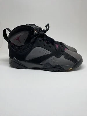 Air Jordan 7 VII Retro BG Burdeos 304774-034 Negro Púrpura Juvenil Talla 6.5Y Foto 1 de 4