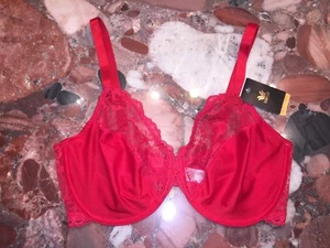 Neu mit Etikett Wacoal UW-BH Damen Satin Spitze volle Abdeckung 36B - Bild 1 von 3