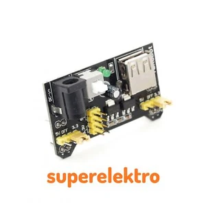 Spannungsversorgungsmodul f. Steckbrett 3,3V/5V Spannungs-Modul Breadboard MB102 - Bild 1 von 6