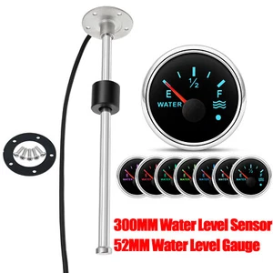 300mm Water Level Sensor with 52mm Water Level Gauge 0-190ohms for Boat Car ATV - Picture 1 of 22