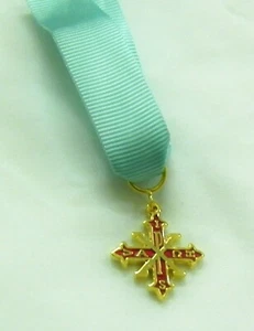 Médaille Gala Sacré Militaire Ordre Constantin Saint Giorgio Croix Petite S - Picture 1 of 1