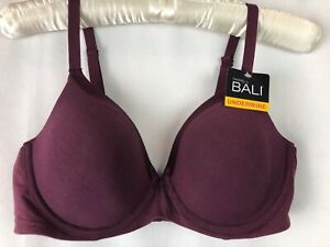 Bali Bra Size 40DD Beauty by Bali B202 T Shirt Bra Comfort Convertible Fig B32