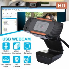 HD 12MP Webcam USB2.0 Kamera mit Mikrofon für PC Laptop Desktop Drehbare Vista