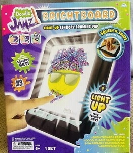 DoodleJamz BrightBoard beleuchteter sensorischer LED-Zeichenblock, gefüllt mit Squishy B - Bild 1 von 2