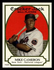 2005 Topps Cracker Jack Mini Sticker Mike Cameron #141 New York Mets