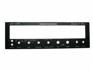 Neu! Marantz 4430 Empfänger Frontplatte Abdeckplatte (Frontplatte) schwarz - Bild 1 von 2