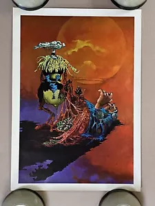LARRY TODD VAUGHN BODE Vintage Poster 1971 Cover Art gruseliges Magazin #31 Pop Art - Bild 1 von 11