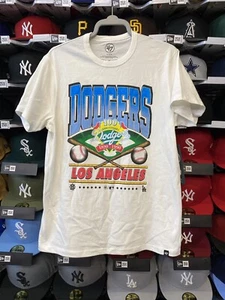 LOS ANGELES DODGERS COOPERSTOWN '47 BRAND FRANKLIN GRAPHIC TEE (SZ M) - Picture 1 of 7
