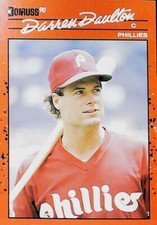 1990 Donruss #194 Darren Daulton  Philadelphia Phillies FREE SHIP