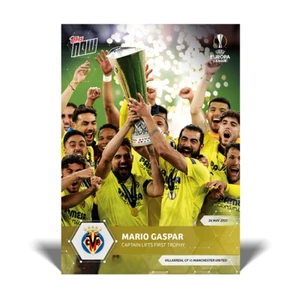 Topps NOW UEL 20/21 - Card 020 - Mario Gaspar - Villarreal CF - Picture 1 of 2