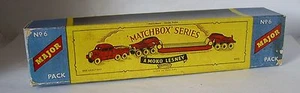 Repro Box Matchbox Major Pack M-6 Pickfords 200 Ton Transporter caja antigua - Imagen 1 de 1