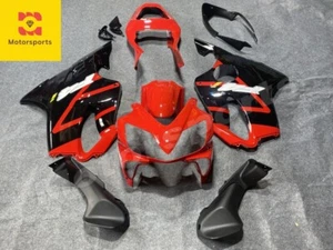 Red Black Fairing Kit for Honda CBR600F4i 2001 2002 2003 ABS Injection Bodywork - Picture 1 of 3