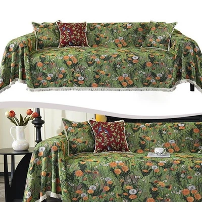 Multi Size Antirutsch Sofabezug Vintage Design leicht zu reinigen für jede Einr - Bild 1 von 4