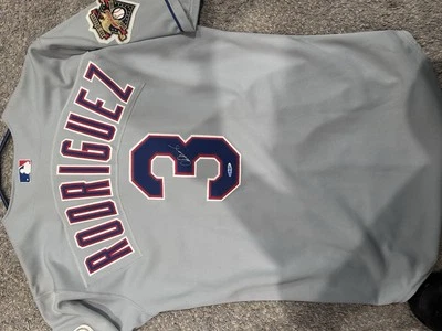 Alex Rodriguez Signed Authentic Game Model Texas Rangers Jersey UDA Upper Deck - Image 1 of 4
