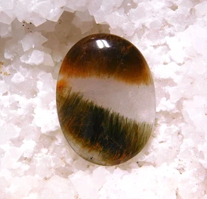 Piedra de cacoxenita natural Super Siete piedra de melodía cabina de cacoxenita 36 quilates ME-13641 - Imagen 1 de 6