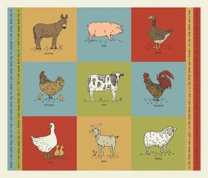 Panel Farmstead Cort and Sew 36" de Moda, 20908 11, Stacy lest Hsu - Imagen 1 de 1