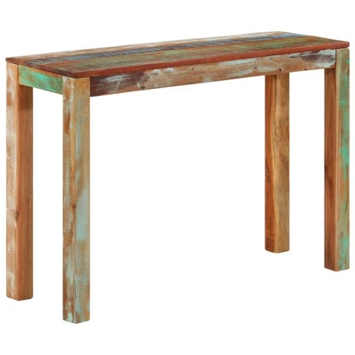 Console Table Multicolor with shades of blue, green, cream, and orange - Image 1 of 4