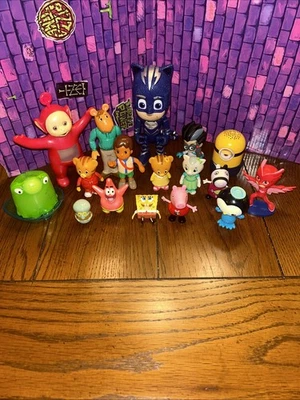 PBS Nick JR Disney Lote Peppa Pig Daniel Tiger PJ Máscaras Octonautas Arthur Usado Foto 1 de 4