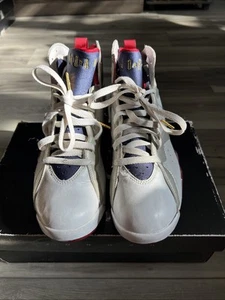 Size 10 - Air Jordan 7 Retro 2004 Olympic - Picture 1 of 5