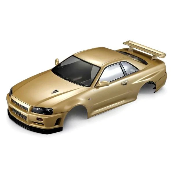 Killerbody Nissan Skyline R34 Karosserie Champagner Gold 195mm RTU - Bild 1 von 1
