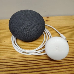 Google Home Nest Mini - Modell H2C - 2. Generation - Anthrazit - Smart Speaker - Bild 1 von 8