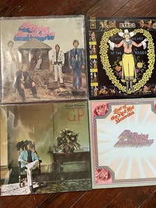 Gram Parsons Flying Burrito Brothers Three Record Lot VG+ - Picture 1 of 20