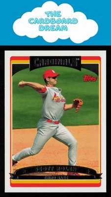 Scott Rolen 2006 Topps #555 HOF St. Louis Cardinals Baseball Card - Image 1 of 2