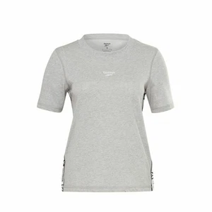 Camiseta de Manga Corta Mujer Reebok Tape Pack Gris - Imagen 1 de 7