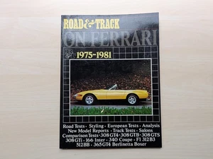 Vintage Road & Track On Ferrari 1975-1981 Magazin - Bild 1 von 2
