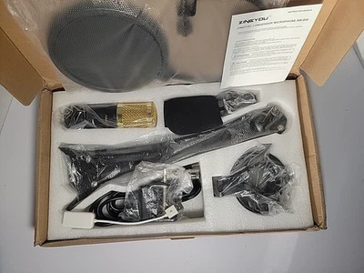 ZINGYOU Condenser Microphone Kit, BM-800 Mic Set with Adjustable Mic - VLOG- - Image 1 of 3