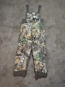 Realtree Men's Insulated Bib Overalls M Cammo Hunting Pants Winter Size Medium - Picture 1 of 11