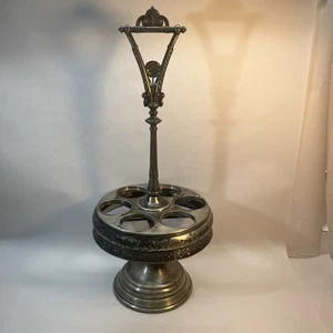 Vintage Cruet Condiment Caddy MF.D & Plated By Reed & Barton - Picture 1 of 7