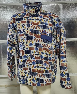 Patagonia Synchilla Pullover Jacket - Mens Large - Aztec Tribal Pattern - Hiking - Picture 1 of 8