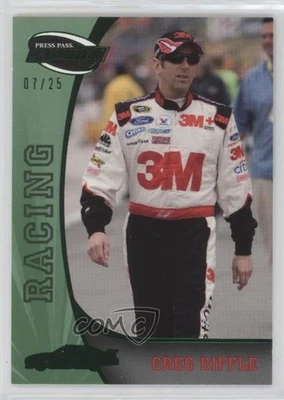 2009 Press Pass Fusion Green /25 Greg Biffle #63 - Image 1 of 2