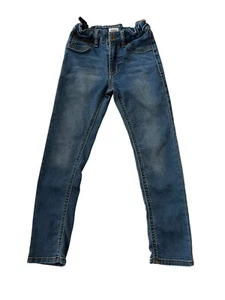 Hudson Slim Super Skinny Jeans Blue Stretch Girls Size 7 21x21 Good Conditionđź‘– - Picture 1 of 13