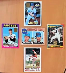 Carte commemorative ristampa assortite Nolan Ryan 1999 Topps che scegli (1968-1994) - Foto 1 di 23