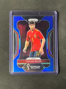 2022 Panini Prizm FIFA World Cup Qatar Carlos Soler Blue Prizm 246/299 #219 - Picture 1 of 2