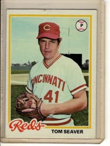 1978 Topps Tom Seaver Baseballkarte #450 sehr guter Zustand - Bild 1 von 1