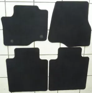 2017-2024 Ford Super Duty Crew Cab OEM Black Carpet Floor Mats set F250 F350 4pc - Picture 1 of 8