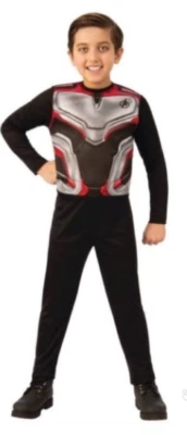 Avengers Endgame Niño Halloween Disfraz Equipo Traje Mono Talla Pequeña 4-6 Foto 1 de 3