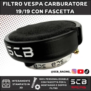 FILTRO ARIA MAGGIORATO 16.10/19.19 PIAGGIO VESPA 50 PK, SPECIAL - Foto 1 di 2